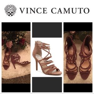 Vince Camuto brand new strappy heels
